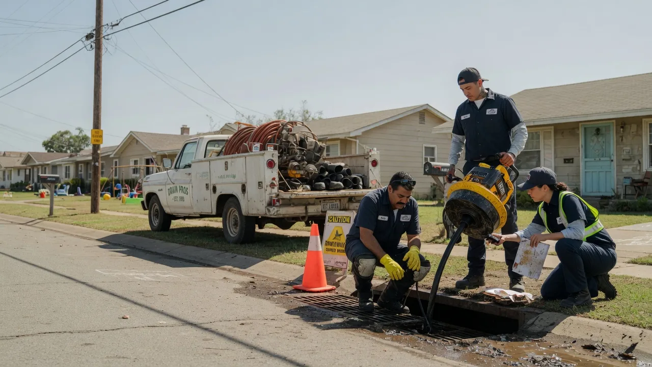 Drain Cleaning in Newport, NJ near me